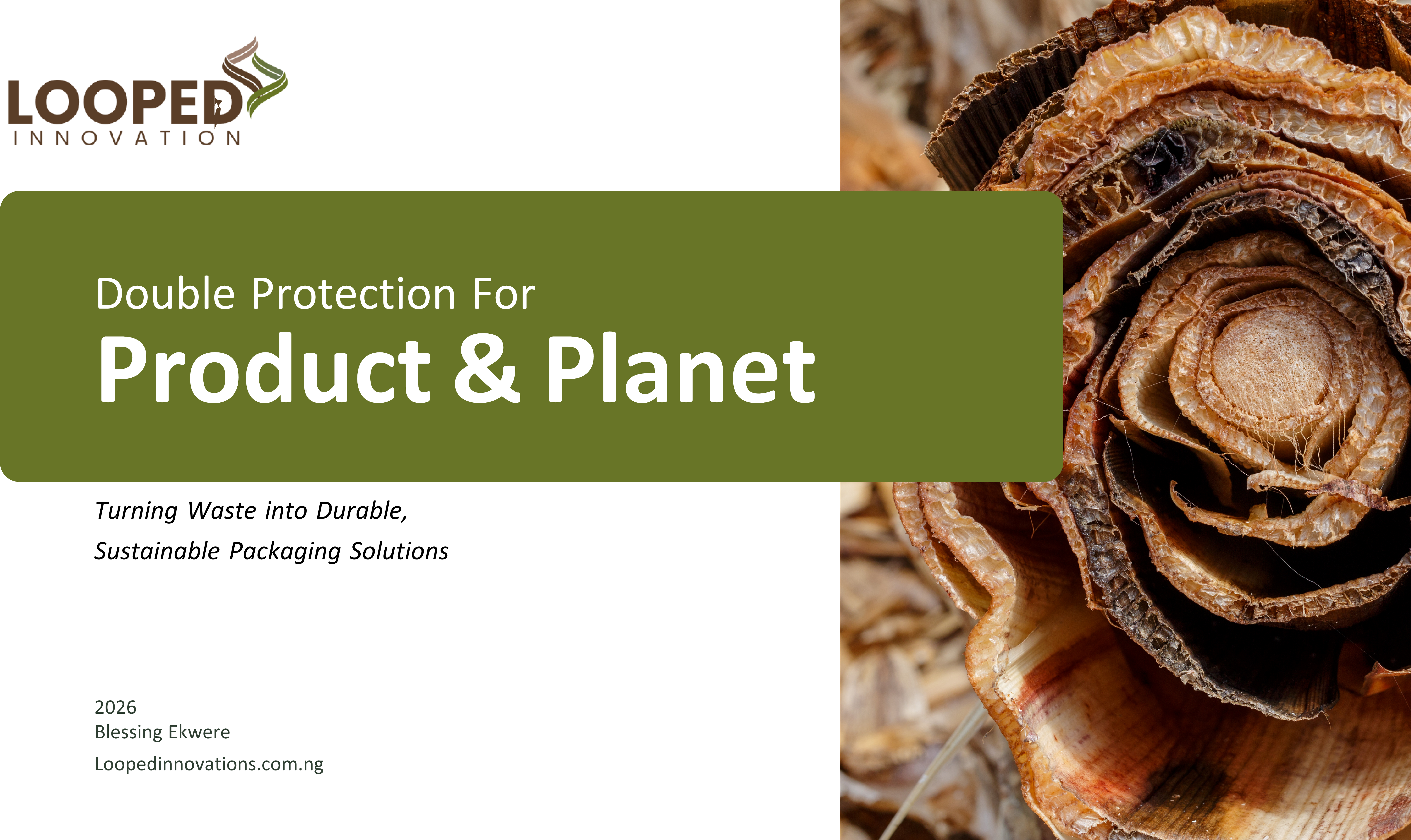 NaturePacks product packaging with the Double Protection for Product and Planet message